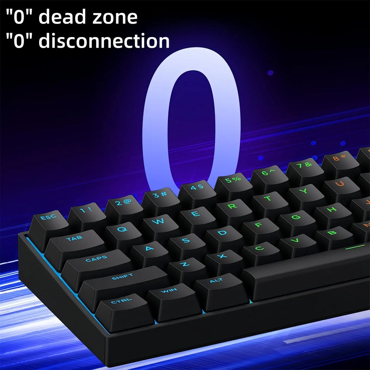 MCHOSE ACE 68 Magnetic Switch Gaming Keyboard Hall Effect Rapid Trigger Programmable RGB 8K Hz DKS/MT/TGL/RS/SOCD Keyboard ﻿