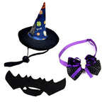 Halloween Pet Costume Set Cute Cat Cosplay Outfit Halloween Party Pet Dog Dress‑up Accessories Kitten Transformation Clothes