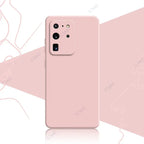 Original Mobile Phone Cover for Samsung Galaxy S20 FE Plus Ultra SamsungS20Ultra S20Plus 5G Soft Square Liquid Silicone Case Bag