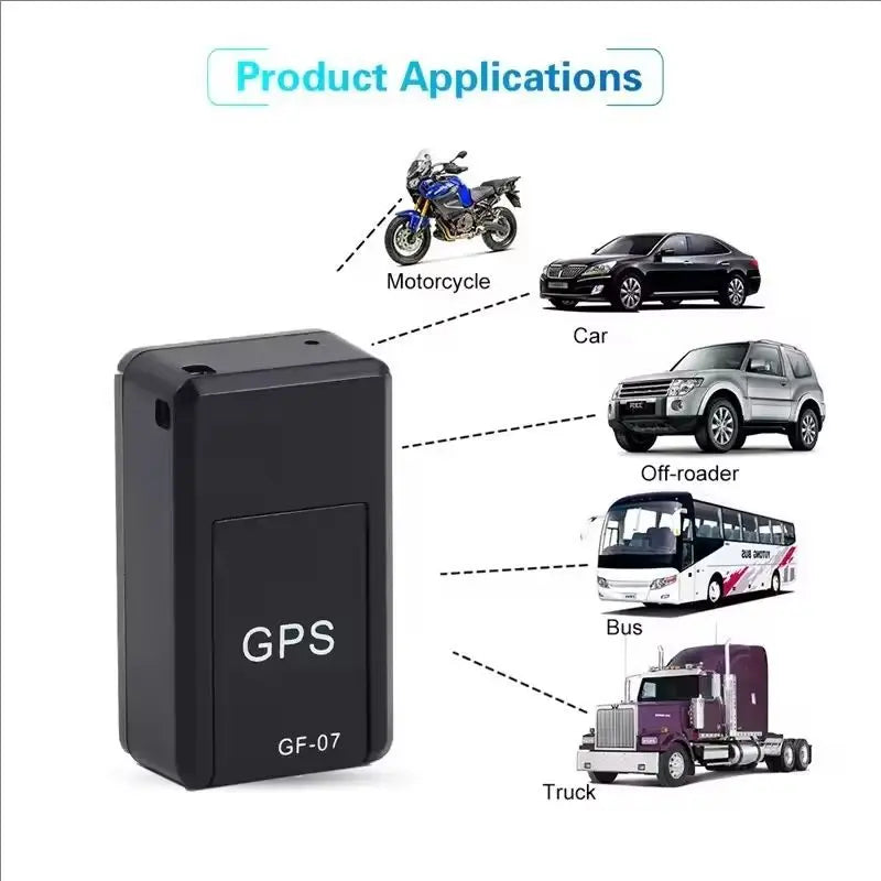 Mini Magnetic GF-07 GPS CarTracker Real Time Tracking Anti Theft Anti Locator Auto Strong Magnetic Mount SIM Message Positioner