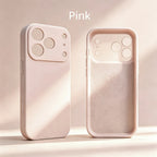 Original Liquid Silicone Case for iPhone 17 16 15 14 13 Pro Max 17Pro 16Pro Shockproof Soft Bumper Cases Cover Phone Accessories