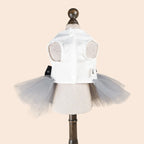 Halloween Costumes Dresses For Dog Elegant Pet Vest With Tutu Skirt Autumn Winter Girl Female Pet Toy Poodle Small Breeds Cat