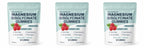 High Absorption Magnesium Bisglycinate Gummies Vegan Raspberry Flavor 60 Count Support Muscle Bone Health Non GMO Gluten Free