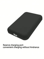 1Pcs Black TPU Charging Case Protector, Compatible With Apple's Original MagSafe Wireless Power Bank