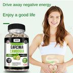 Garcinia Cambogia Extract Weight Loss Capsules Unisex supports weight loss and fat burning, cleansing