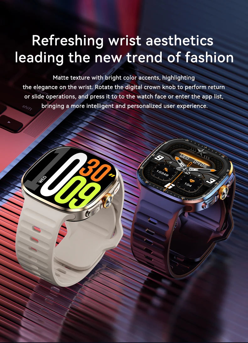 M99 Mini New Package 2.29inch Amoled Smartwatch 5G LTE Android Smart Watch With Rotary Camera GPS WIFI Sim Card Slot 2100Mah