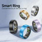 R10 Smart Ring with Charging Case Multi-color Ring Men Women Health Sleep Heart Rate Monitoring IP68 Waterproof Multi-sport Mode