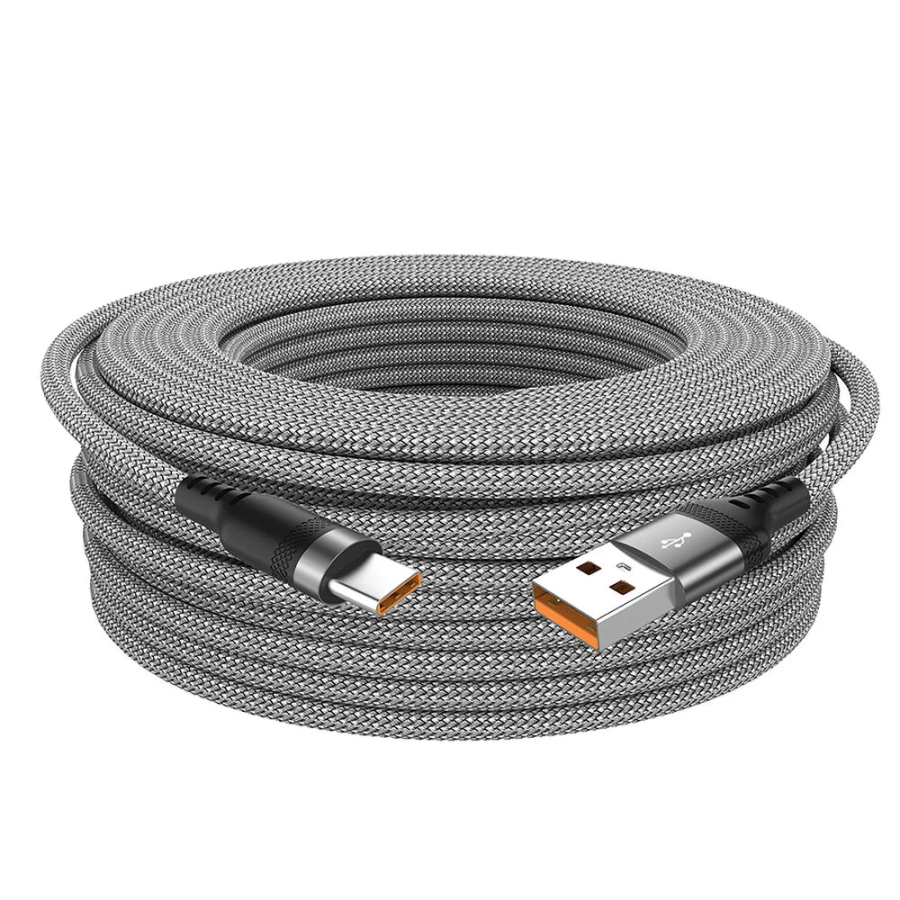 USB C 6A Super Fast Charging Cable for Huawei Samsung Xiaomi OPPO OnePlus