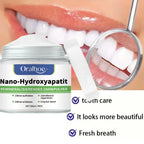 With Hydroxyapatite10%-Infused Winter Whitening Tooth Powder: Enamel Repair, Deep Cleaning & Long-Lasting Fresh Breath
