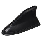 Universal Carbon Fiber Look Car Roof Top Mount Shark Fin Aerial Antenna Toppers Auto Radio AM FM Antenna Signal Amplifier Aerial