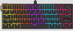 AJAZZ NK61 Wired Gaming Mechanical Keyboard 60% RGB Hot-Swappable 61 Keys Red Switch Mini Keyboard for Gamer PC