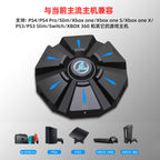 RGB Backlit Gaming Keyboard And Mouse Combo One-Handed Keypad with 3200 DPI Mouse Game Converter for PS4 Xbox Nintendo Switch