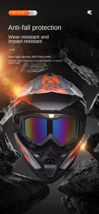 Super-Cool Motorcycle Off-road Helmet ATV Dirt Bike Helmet MTB Downhill Full Face Helmet Free gifts&a lot of Design capacetes