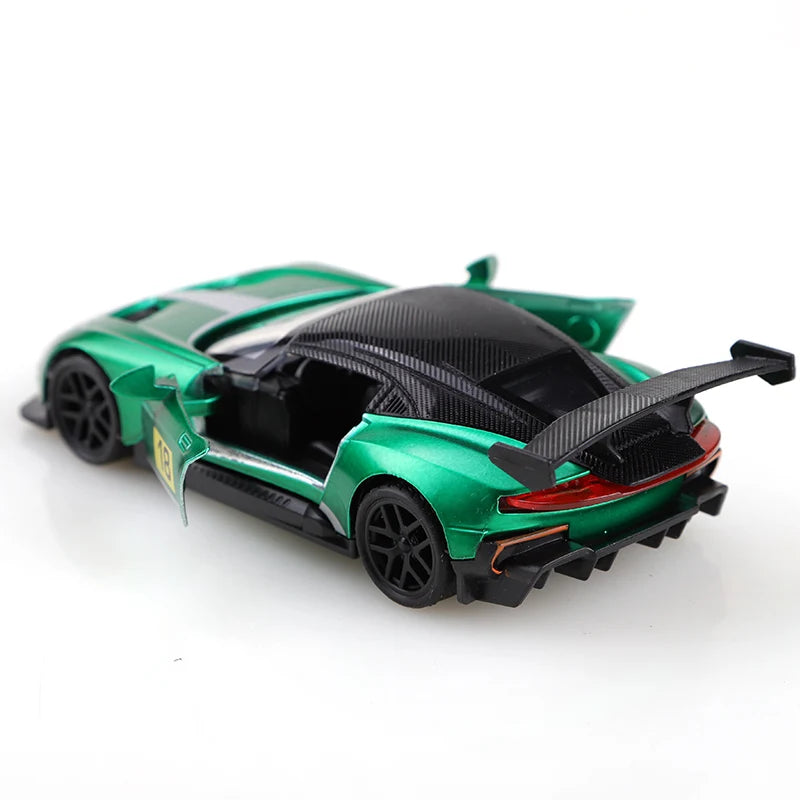 (Bagged) 1:36 Martin Alloy Racing Car, 1.36 scale simulated alloy pullback racing car, boy's toy, simulated racing car