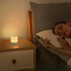 NEW LED Touch Night Light Rechargeable RGB Dimmable Table Lamps Remote Control Ambient Light for Bedroom Living Room