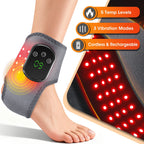 Electric foot and hand massager can vibrate and heat the ankles and ankles, and the bracket joints are portable, which can relax