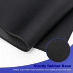 Alfombrilla de Ratón XXL Negra Alfombrilla de Ratón Grande Alfombrilla de Juego Gamer Alfombrilla de Ratón Alfombrilla de Escritorio PC Teclado Alfombrilla de Ratón para Ordenador