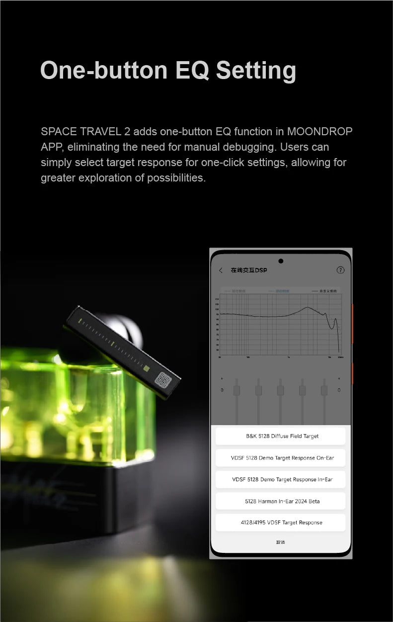 MOONDROP Space Travel 2 TWS Wireless Earbuds Bluetooth 6.0 ANC HiFi Low Latency Game Mode