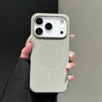 Matte Soft Liquid Silicone Phone Case For iPhone 15 16 17 18 14 13 12 Pro Max Magsafe Wireless Charging Cover For Apple 18 Pro