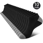 5/10-Pack Unisex Comfort-Fit Ankle Socks For All, Breathable & Lightweight - Ideal For Sports & Daily Wear