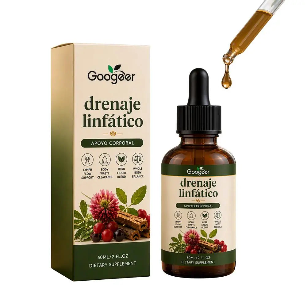 60ml Lymphatic Herbal Drops 60ml Natural Plant‑Based Dietary Supplement Body Wellness Support for Daily Body Balance Care
