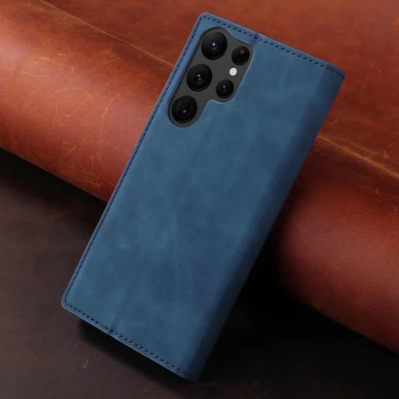 Wallet Magnetic Flip Leather Case For Samsung Galaxy A02s A03 A04s A10 A11 A12 A20 A21s A22 A23 A31 A32 A33 5G A50s A51 A52 A71