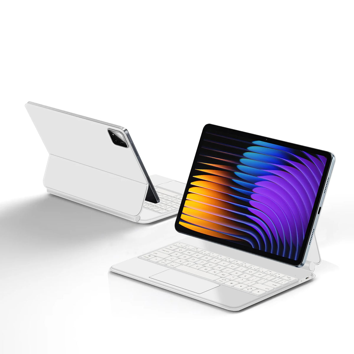 Magic Keyboard Folio For Xiaomi Pad 7 2024 Mi Pad 7 8 Pro 11.2' Tablet Smart Case For Xiaomi Pad 8 Spanish German Keyboard Cover