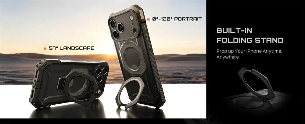 UB Grip For iPhone 18 Pro Max /For iPhone 17 Pro Max Case SUPCASE Compatible with MagSafe Heavy Duty Rugged Magnetic Phone Case