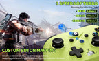 Controller For Xbox One/S/X/Series S/X PC Console Gaming Joystick 2.4G Wireless Gamepad 6-Axis Dual Vibration Hall Effect Rocker