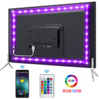 USB RGB LED Strip Light 5V | Self-Adhesive, TV & Desktop Backlight, 5050 SMD
