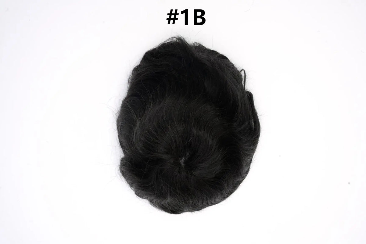 Os21 0.03-0.04mm NG Clearance Thin Skin Toupee Capillary Prothesis Hair Piece For Men Hair Replacement System V Loop Men Toupee