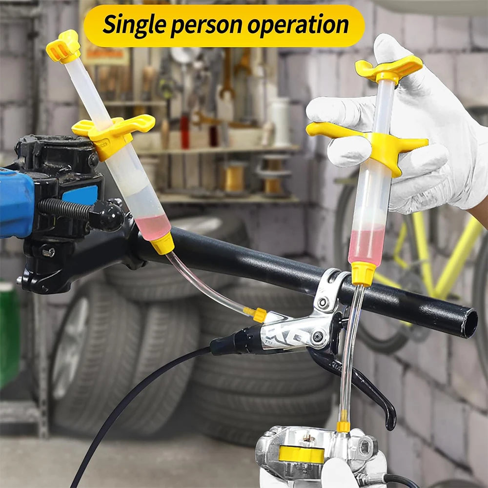 Bicycle Brake Mineral Oil 60ML Bike Hydraulic Disc Brake Oil Bleed Kit For SHIMANO TEKTRO SRAM NUTT Series Brake Repair Tools