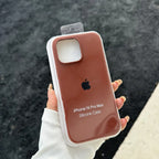 Luxury Liquid SIilicone Solid Candy Color Phone Case for Apple iPhone 17 Pro 16 15 14 13 18 Pro Max Shockproof Cover with Logo