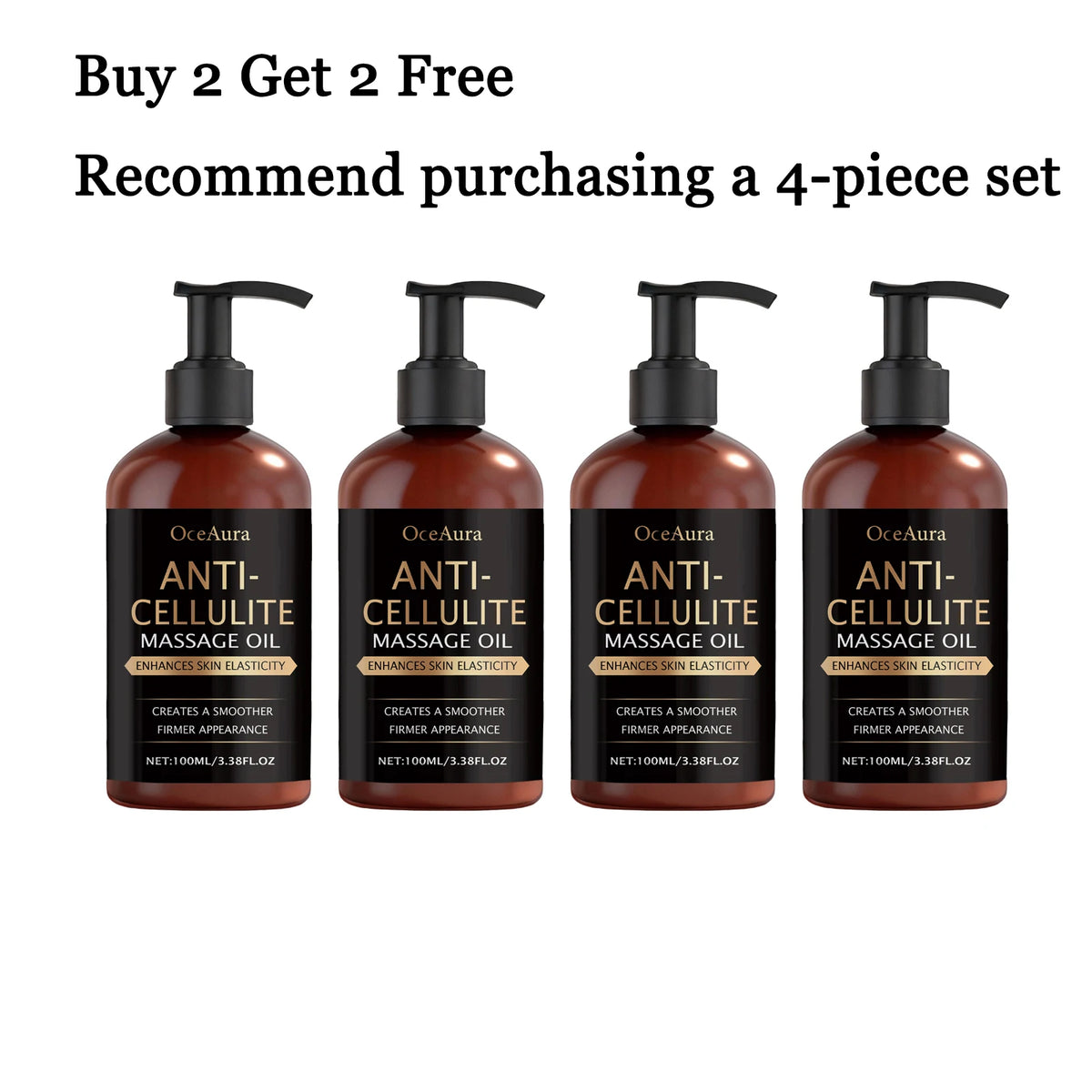 100ML Anti-cellulite Body Oil Moisturizing & Nourishing Enhance Smoothness Firming Soothing Discomfort Mild Body Essence Oil