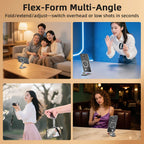 Flymile Magnetic Phone Holder Carabiner Mount for Iphone 18 Pro Max 17 16 15 Accessories Tripod Compatible with MagSafe