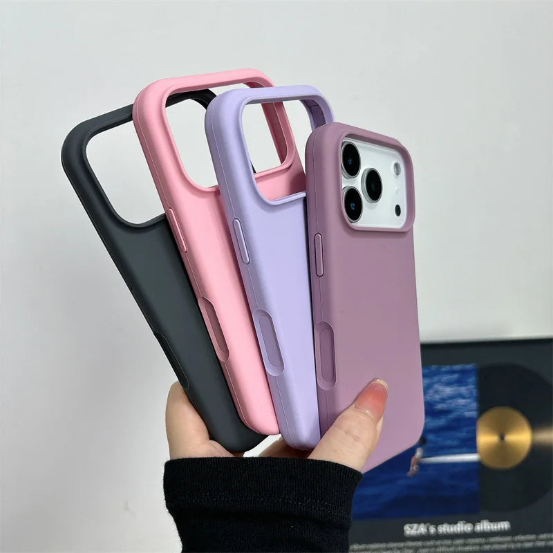 Magnetic Liquid Silicone Case for iPhone 17 Series MagSafe Shockproof Cover