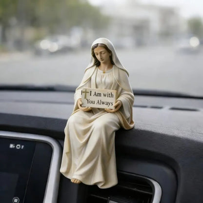 FaithCalm™ Jesus Desk Figurine ✝️✨ Peace in Every Glance