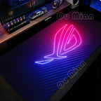ROG Republic of Mouse Mat ASUS Gamers Large Mouse Pad Rubber Non-Slip Big Carpet Pc Computer Keyboard Accessories Big Desk Mat