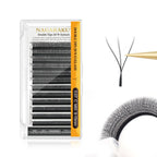 NAGARAKU Automatic Flowering 3D 4D 5D 6D 7D 8D W Shape All Size Premade Fans Eyelash Extensions Natural Soft Individual Lashes