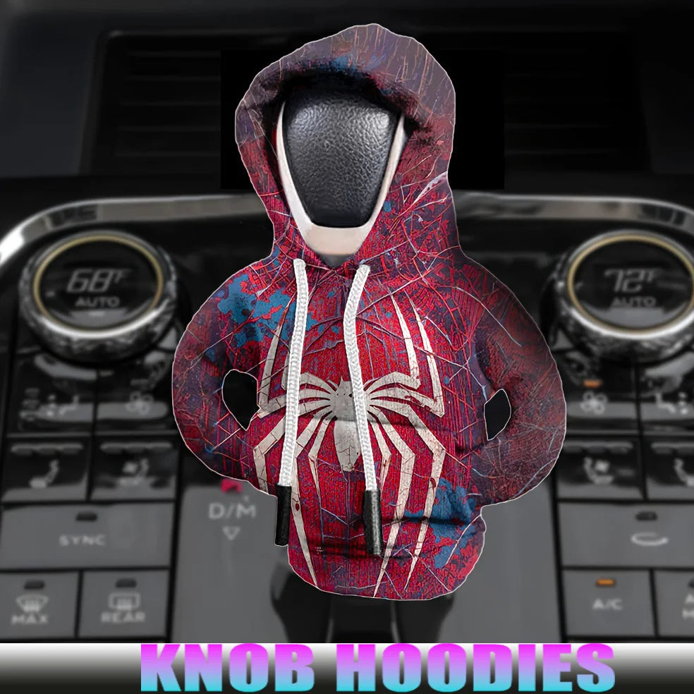 Gearbox Handle Hoodie Hot Night Sweatshirts Handbrake Cover Universal Car Gear Lever Knob Cover Gearshift Hoodie For Gearbox