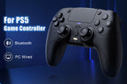 Wireless Gamepad For Playstation 5/ps5 controller Gaming Turbo Dual Sense Vibrate External microphone Adaptives Trigger