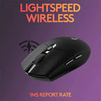 Wireless Gaming Mouse Logitech G305 LIGHTSPEED, 12000 DPI HERO, 6 Buttons, 250hr Battery, 99g, PC Mac Gamers