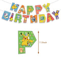 PokeMoned Theme Party Favors Slap Bracelets Stickers Keychain Party Gifts Goodie Bag Stuffers Fillers Birthday Party Decorations