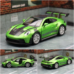 1:36 Porsche 911 992 GT3 RS Alloy Track Racing Car Model Diecast Metal Sports Car Model High Simulation Collection Kids Toy Gift