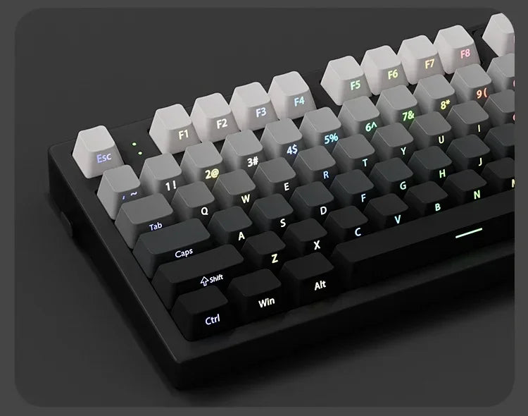 2026 Original Daylight Keycaps PTB Translucent, Side-engraved Oem 135 Keys, Customized To Fit 60/84/98/108 Mechanical Keyboards.