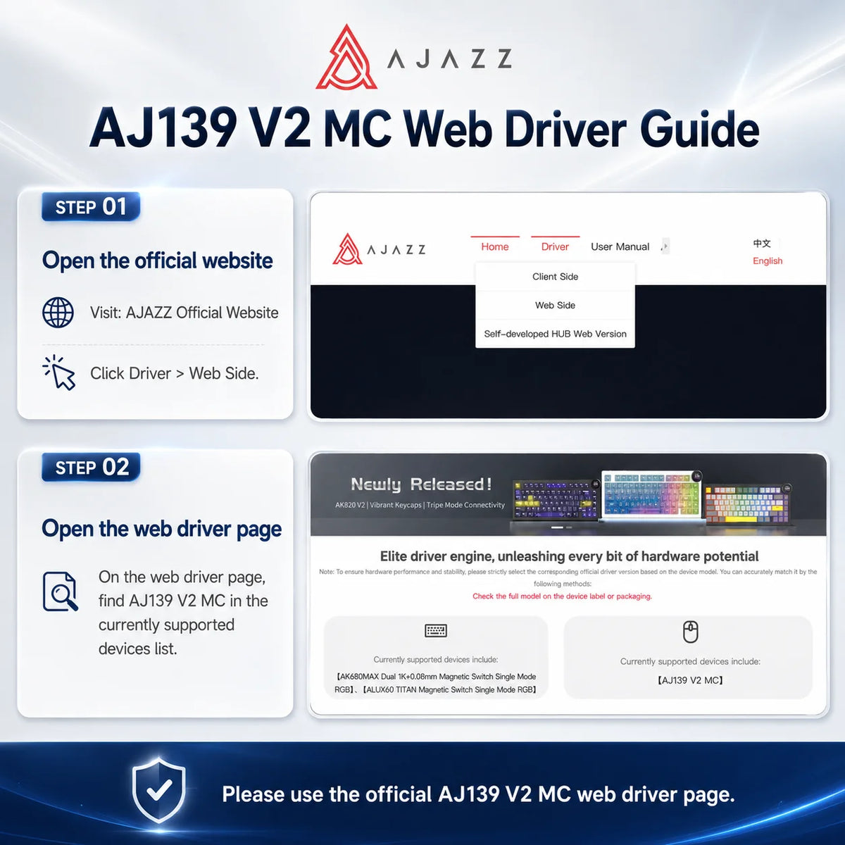 Ajazz AJ139 V2 MC Wireless Gaming Mouse Magnetic Charging Base with Anti Slip Adhesive PAW3311 Sensor Tir Mode Office Mouse