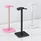 Aluminium Alloy Headphone Stand Holder Rack Space Saving Desktop Organizer Display Earphone Mount Hanger Headset Support Stand