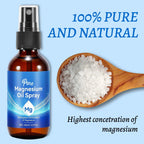 Magnesium Body Oil Spray 60ml 10 Percent Mineral Rich Formula for Muscle and Skin Care Natural Chloride Solution