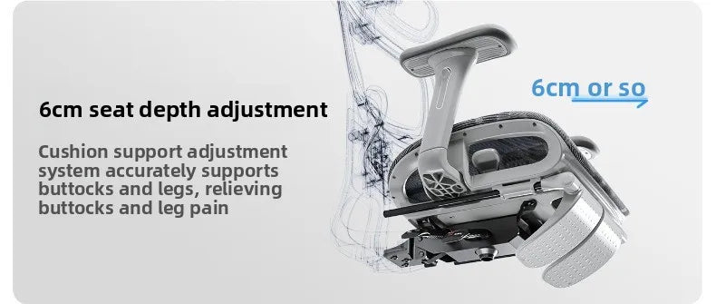 Stable Durable Ergonomic chair, computer chair, office chair, reclining dual-purpose office rotating chair, e-sports chair