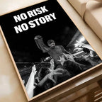 Athlete Inspirational Quotation Poster Home Gym Football Basketball Prints Wall Stickers Paintings for Home Living Room Decor